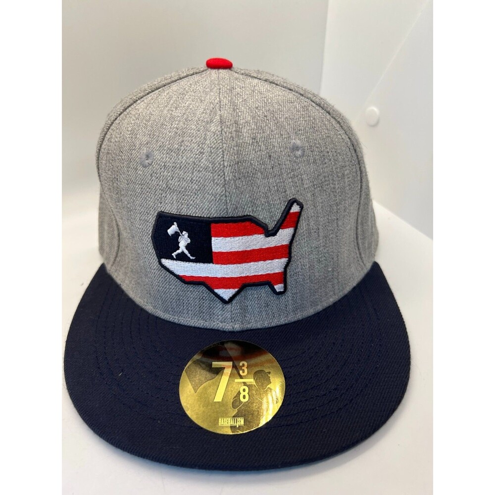 NEW UNITED STATES Flag patch HAT USA  Ball Cap Baseballism 7 3/8